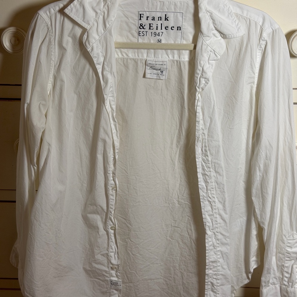Frank & Eileen Ivory Shirt